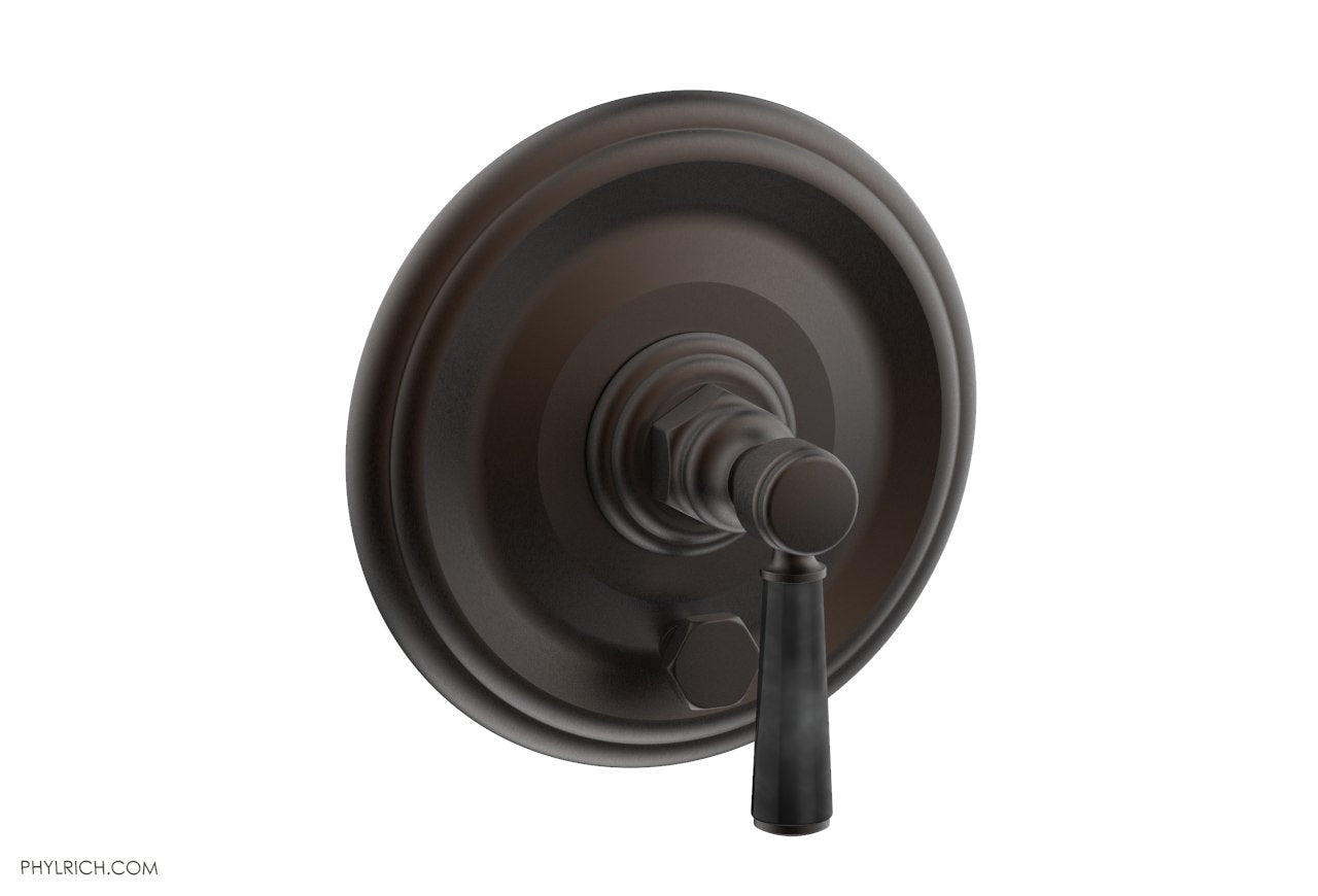 HEX TRADITIONAL Pressure Balance Shower Plate with Diverter and Handle Trim Set 4-164