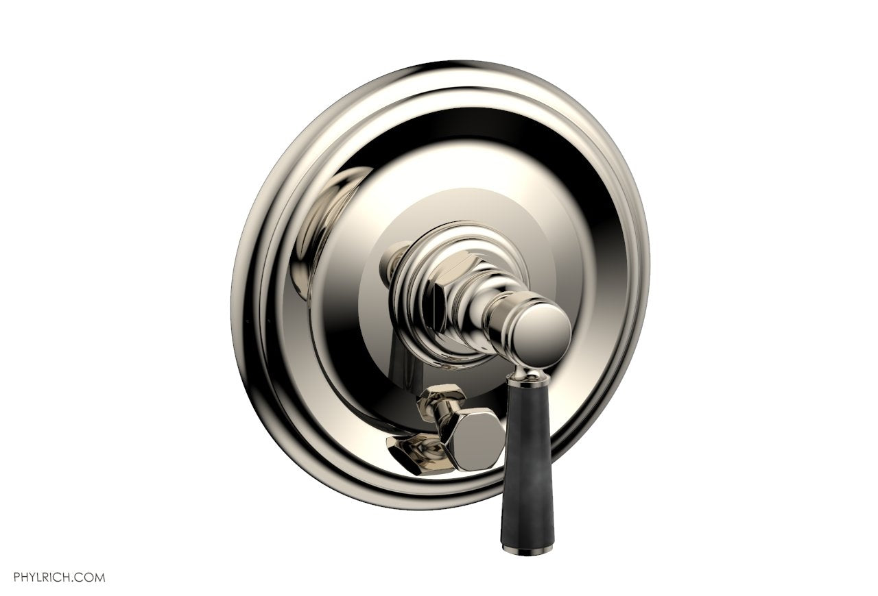 HEX TRADITIONAL Pressure Balance Shower Plate with Diverter and Handle Trim Set 4-164