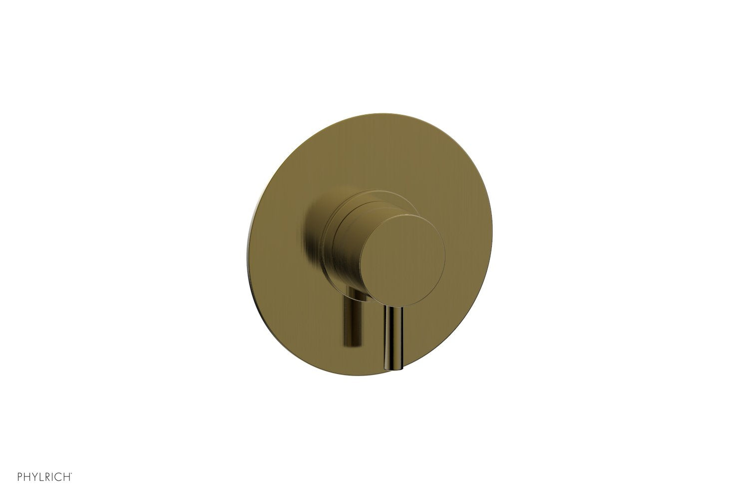 BASIC II 1/2" Mini Thermostatic Round Shower Trim Lever Handle 4-175