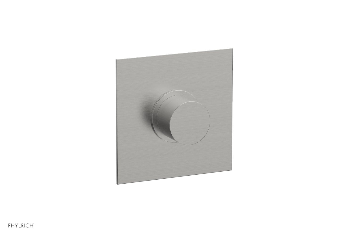 BASIC II 1/2" Mini Thermostatic Square Shower Trim Smooth Handle 4-177