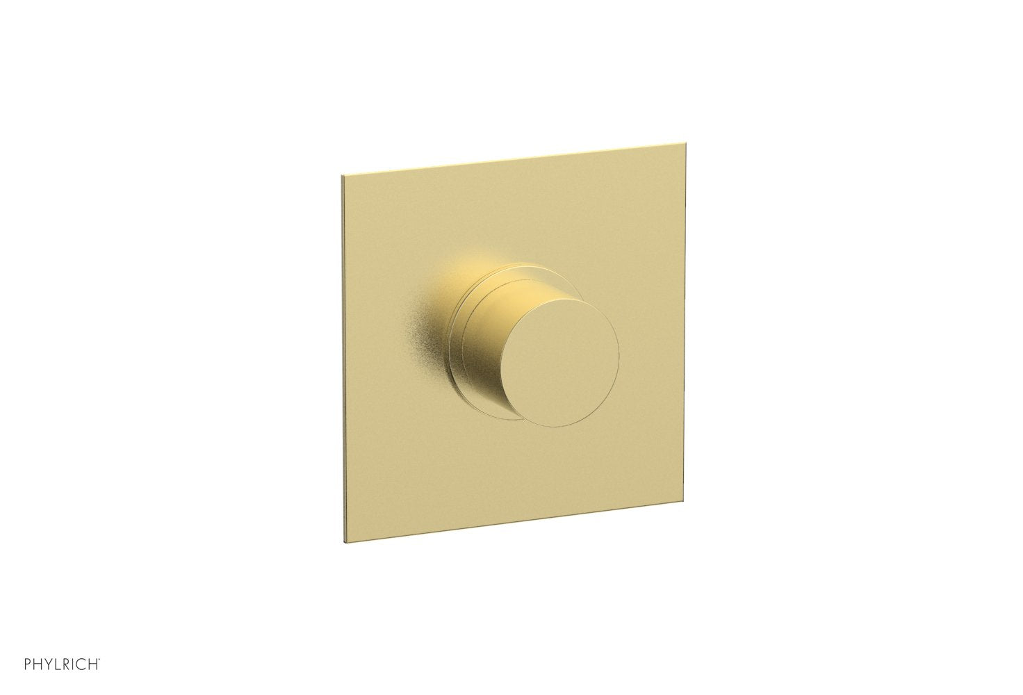 BASIC II 1/2" Mini Thermostatic Square Shower Trim Smooth Handle 4-177