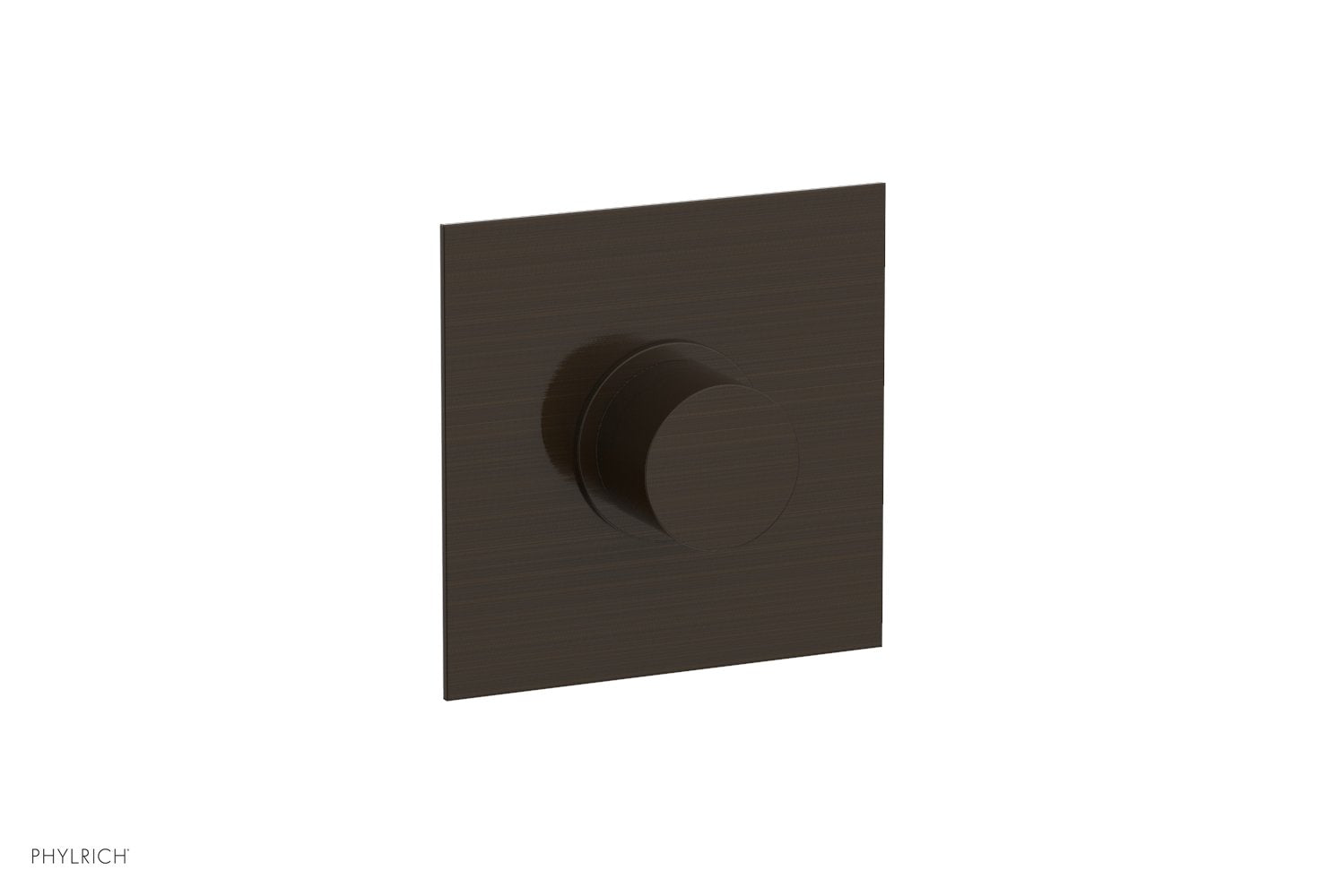 BASIC II 1/2" Mini Thermostatic Square Shower Trim Smooth Handle 4-177