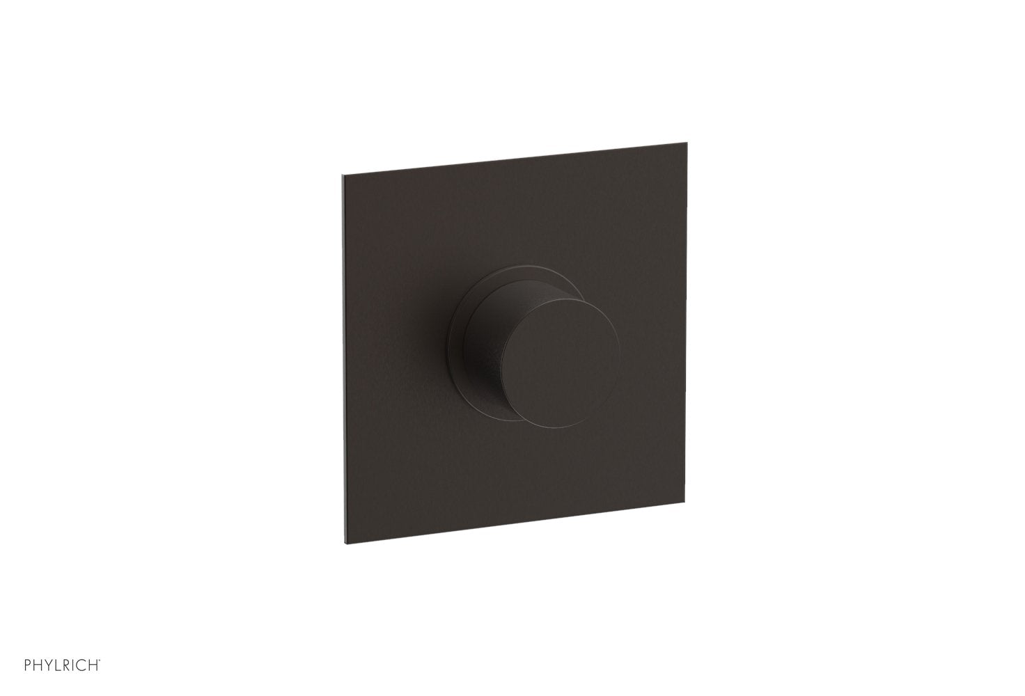 BASIC II 1/2" Mini Thermostatic Square Shower Trim Smooth Handle 4-177