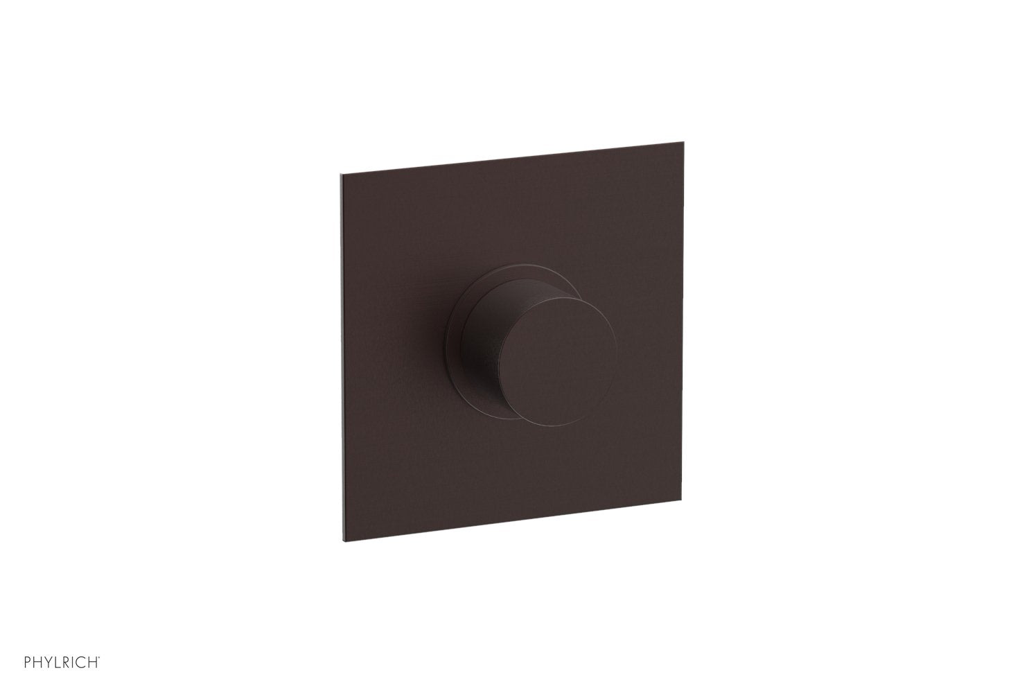 BASIC II 1/2" Mini Thermostatic Square Shower Trim Smooth Handle 4-177