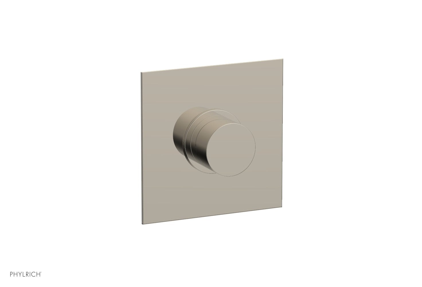 BASIC II 1/2" Mini Thermostatic Square Shower Trim Smooth Handle 4-177