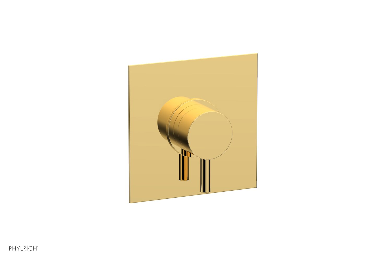 BASIC II 1/2" Mini Thermostatic Square Shower Trim Lever Handle  4-179