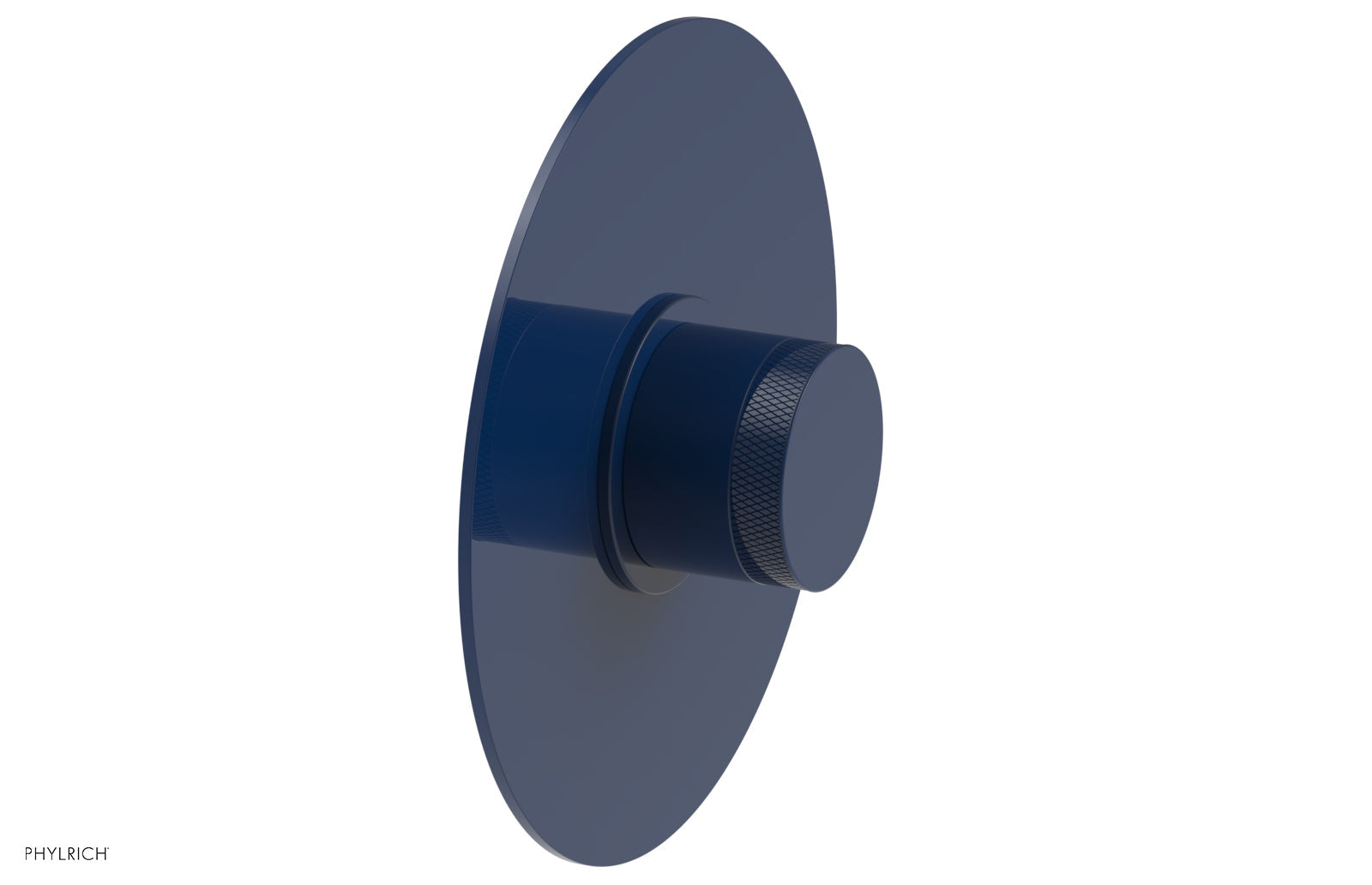 BASIC II 3/4" Thermostatic Round Shower Trim Knurled Handle 4-180