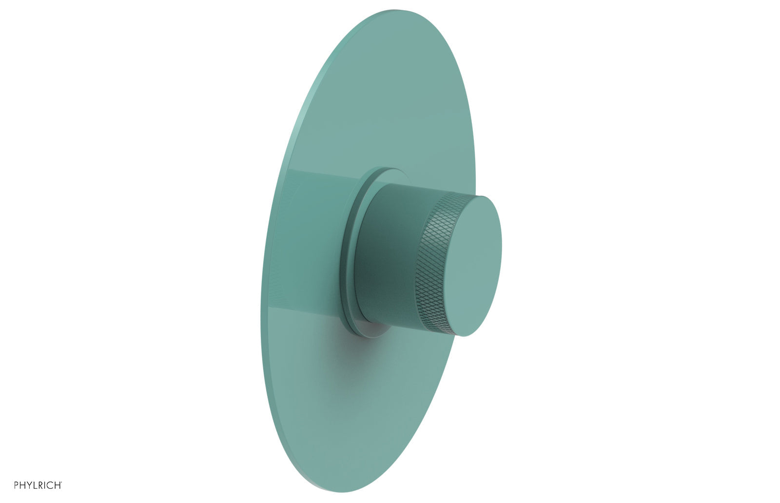 BASIC II 3/4" Thermostatic Round Shower Trim Knurled Handle 4-180