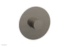 BASIC II Pressure Balance Round Shower Plate & Handle Trim, Smooth Handle 4-181