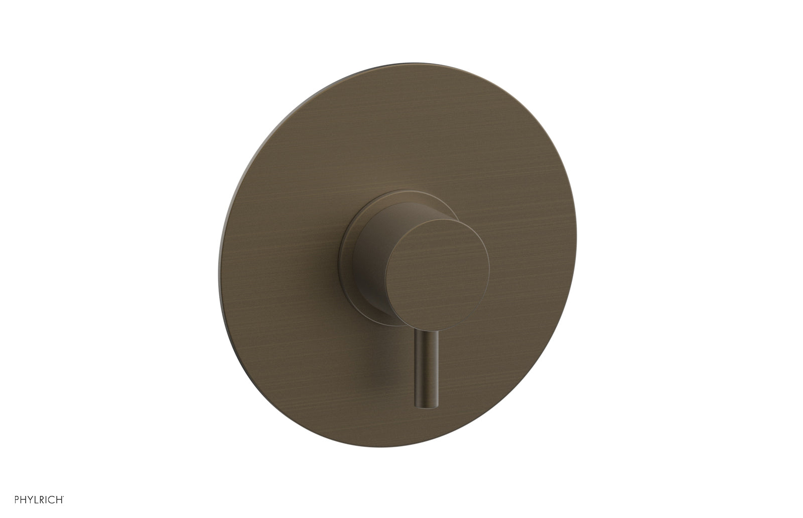 BASIC II 3/4" Thermostatic Round Shower Trim, Lever Handle 4-183