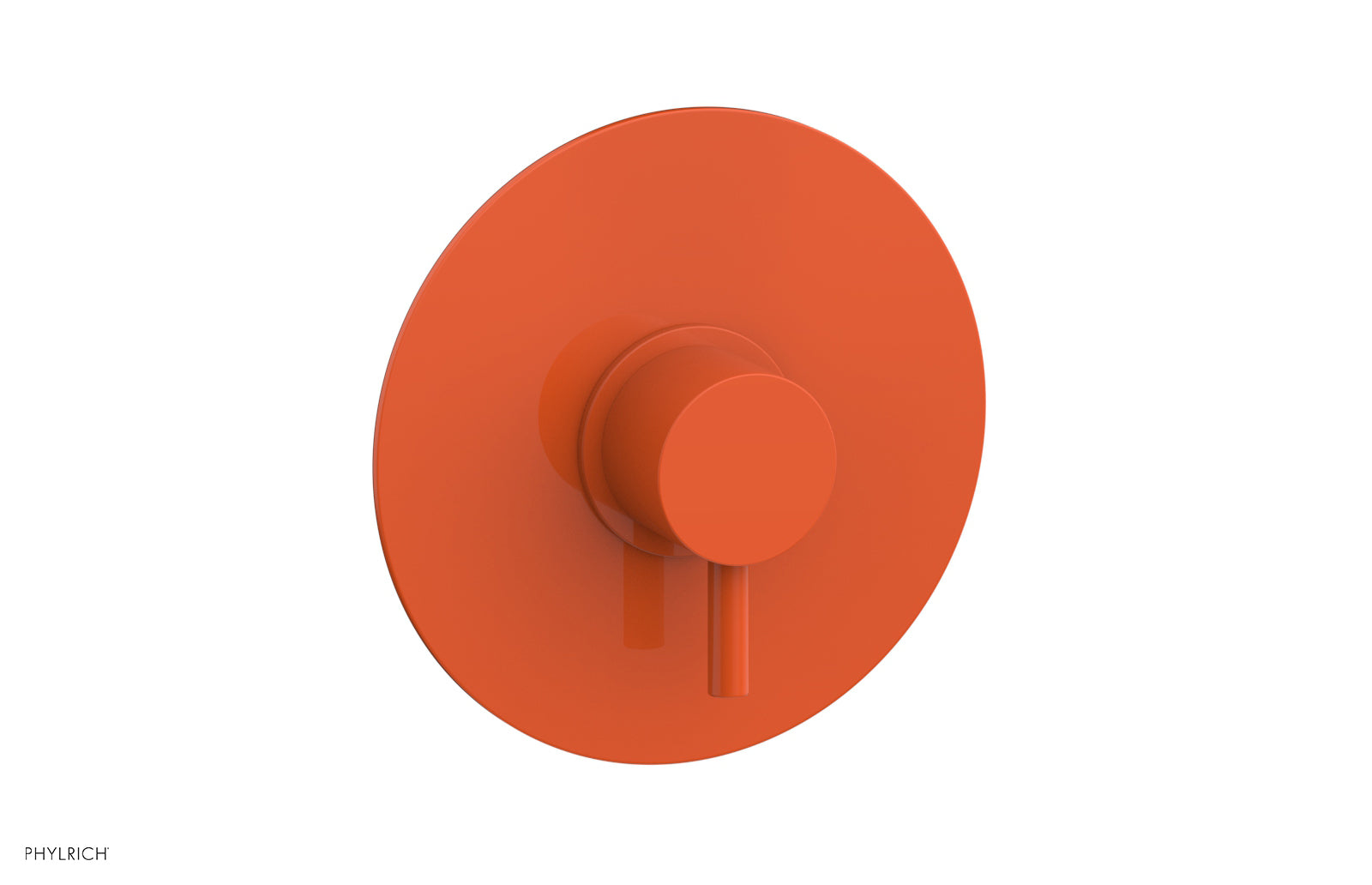 BASIC II 1/2" Mini Thermostatic Round Shower Trim Lever Handle 4-175