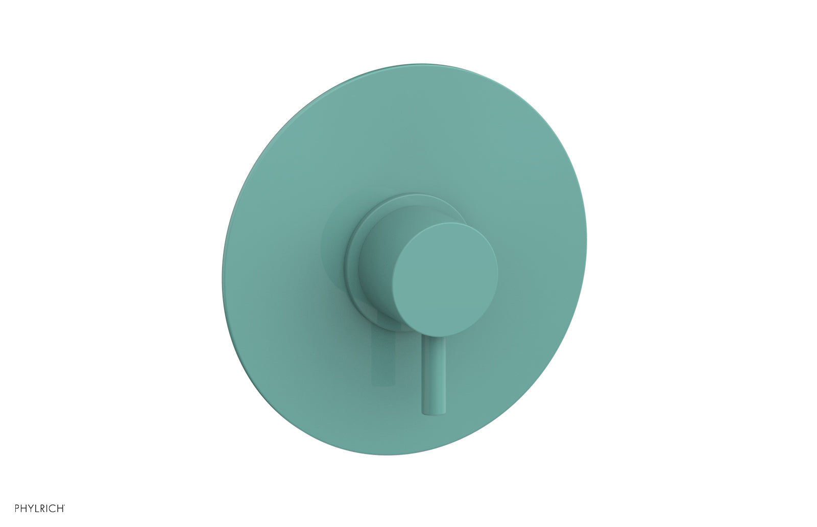 BASIC II 3/4" Thermostatic Round Shower Trim, Lever Handle 4-183