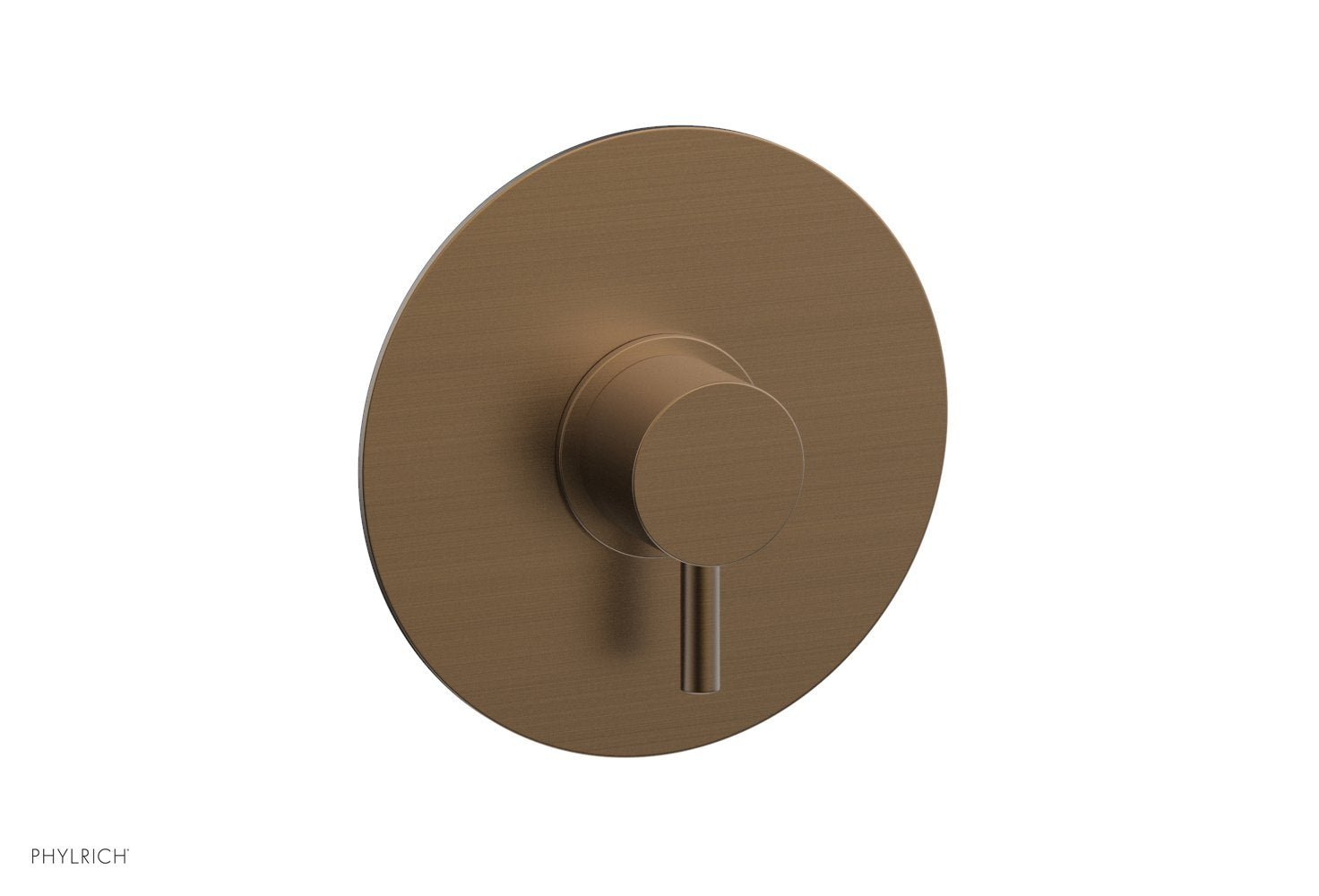 BASIC II 3/4" Thermostatic Round Shower Trim, Lever Handle 4-183