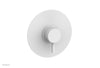 BASIC II Pressure Balance Round Shower Plate & Handle Trim, Lever Handle 4-183