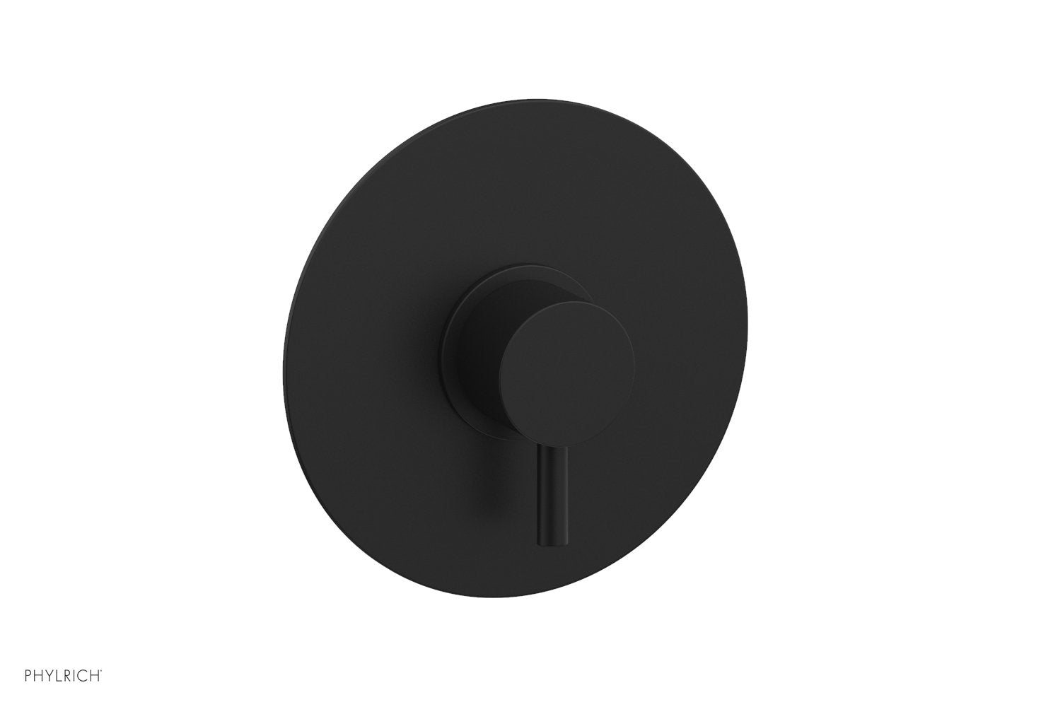 BASIC II Pressure Balance Round Shower Plate & Handle Trim, Lever Handle 4-183