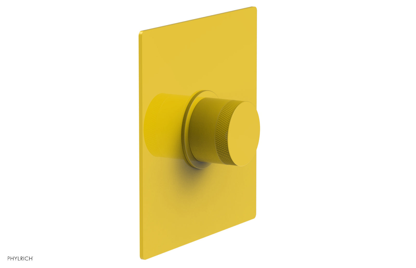 BASIC II 3/4" Thermostatic Square Shower Trim, Knurled Handle 4-184