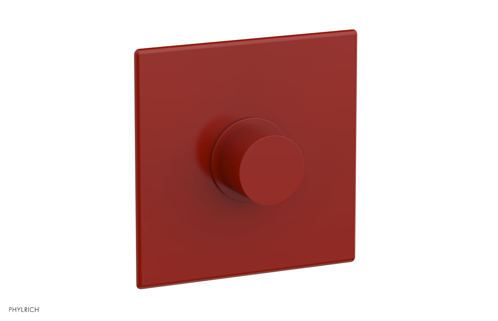 BASIC II 3/4" Thermostatic Square Shower Trim, Smooth Handle 4-185