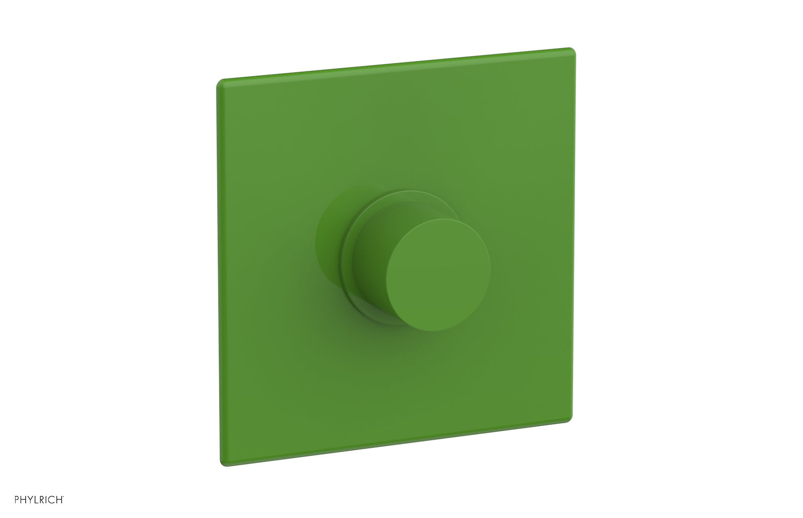 BASIC II 3/4" Thermostatic Square Shower Trim, Smooth Handle 4-185