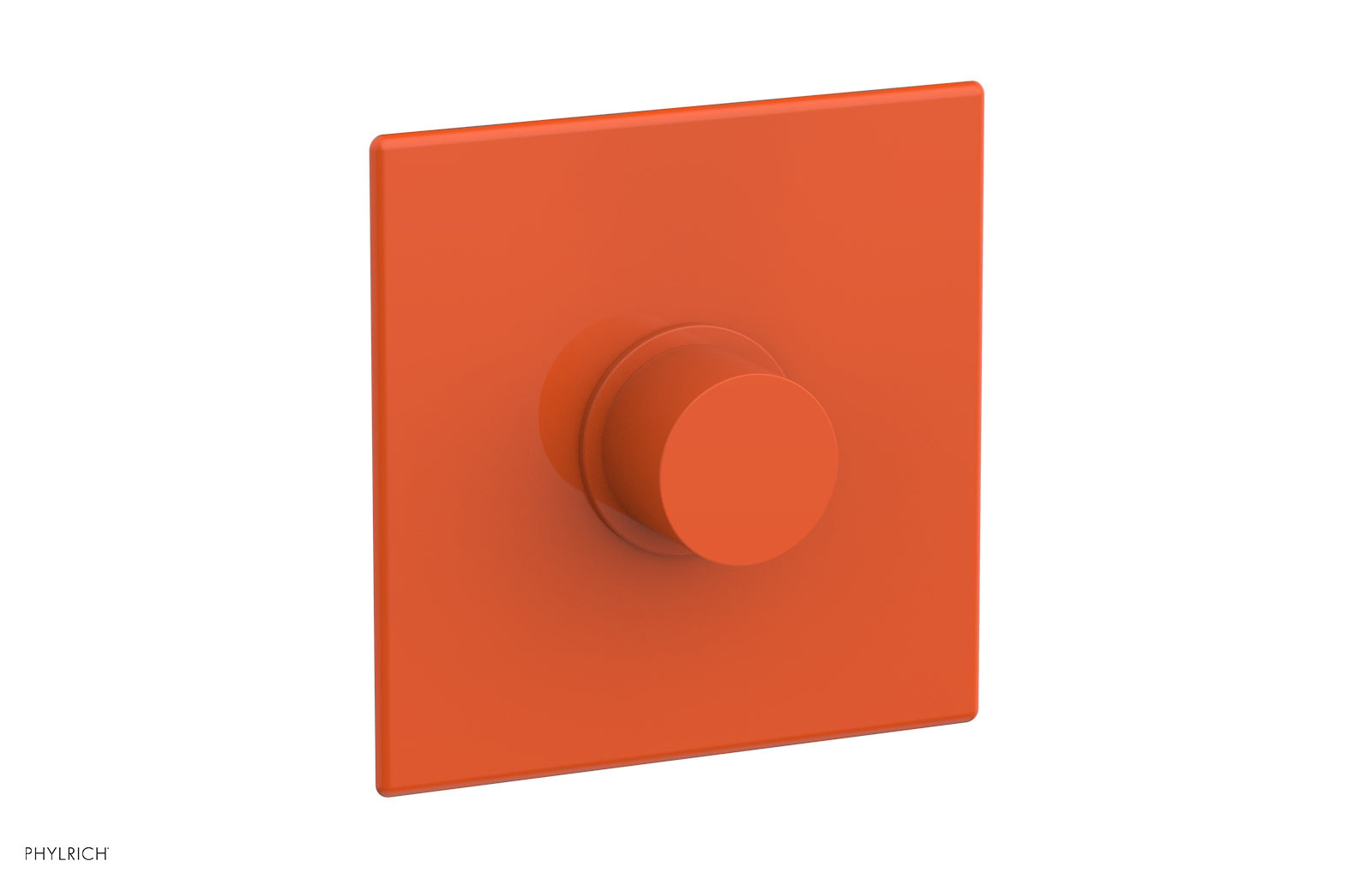 BASIC II 3/4" Thermostatic Square Shower Trim, Smooth Handle 4-185