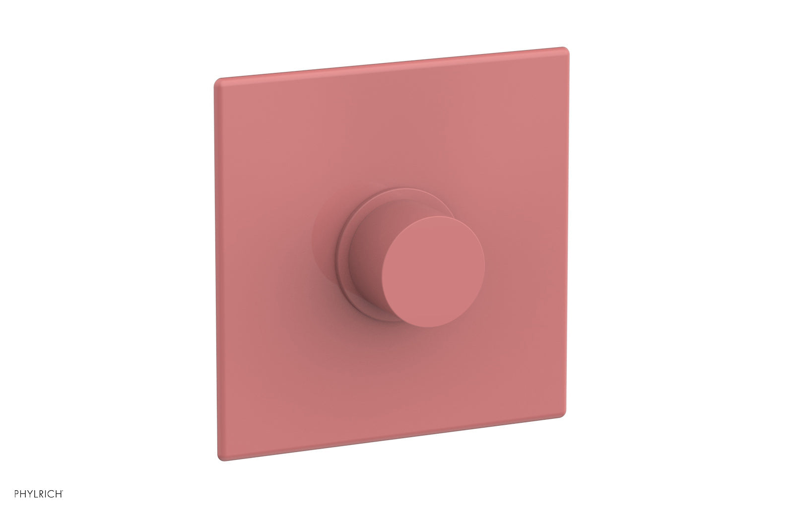 BASIC II 3/4" Thermostatic Square Shower Trim, Smooth Handle 4-185