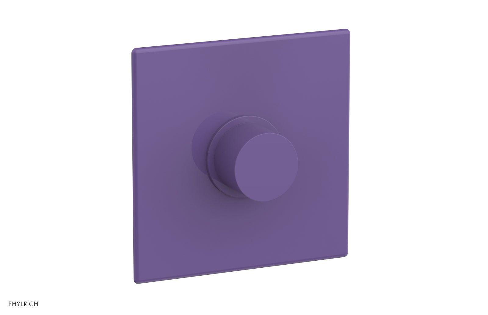 BASIC II 1/2" Mini Thermostatic Square Shower Trim Smooth Handle 4-177