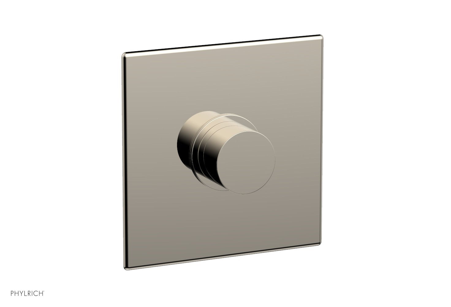 BASIC II 3/4" Thermostatic Square Shower Trim, Smooth Handle 4-185