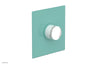 BASIC II 3/4" Thermostatic Shower Trim - White Marble 4-186