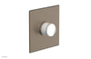 BASIC II 3/4" Thermostatic Shower Trim - White Marble 4-186