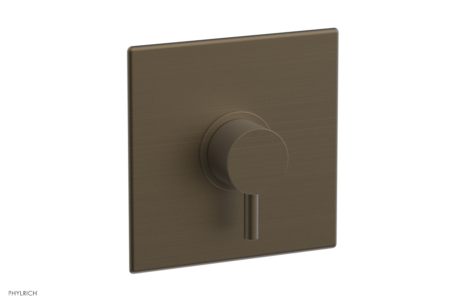 BASIC II 3/4" Thermostatic Square Shower Trim, Lever Handle 4-187