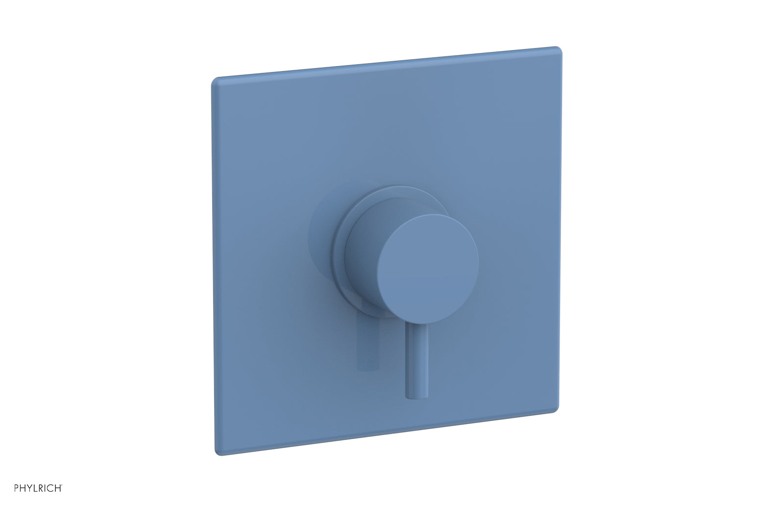 BASIC II Pressure Balance Square Shower Plate & Lever Handle Trim 4-187