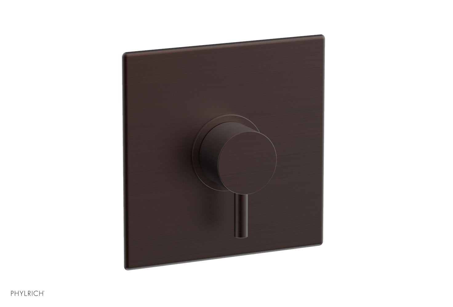 BASIC II 3/4" Thermostatic Square Shower Trim, Lever Handle 4-187