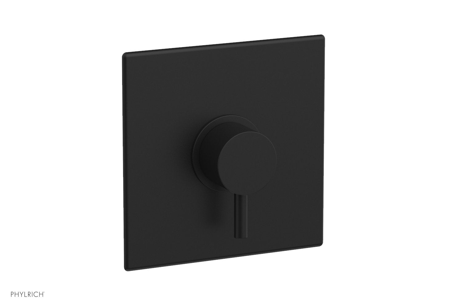 BASIC II Pressure Balance Square Shower Plate & Lever Handle Trim 4-187