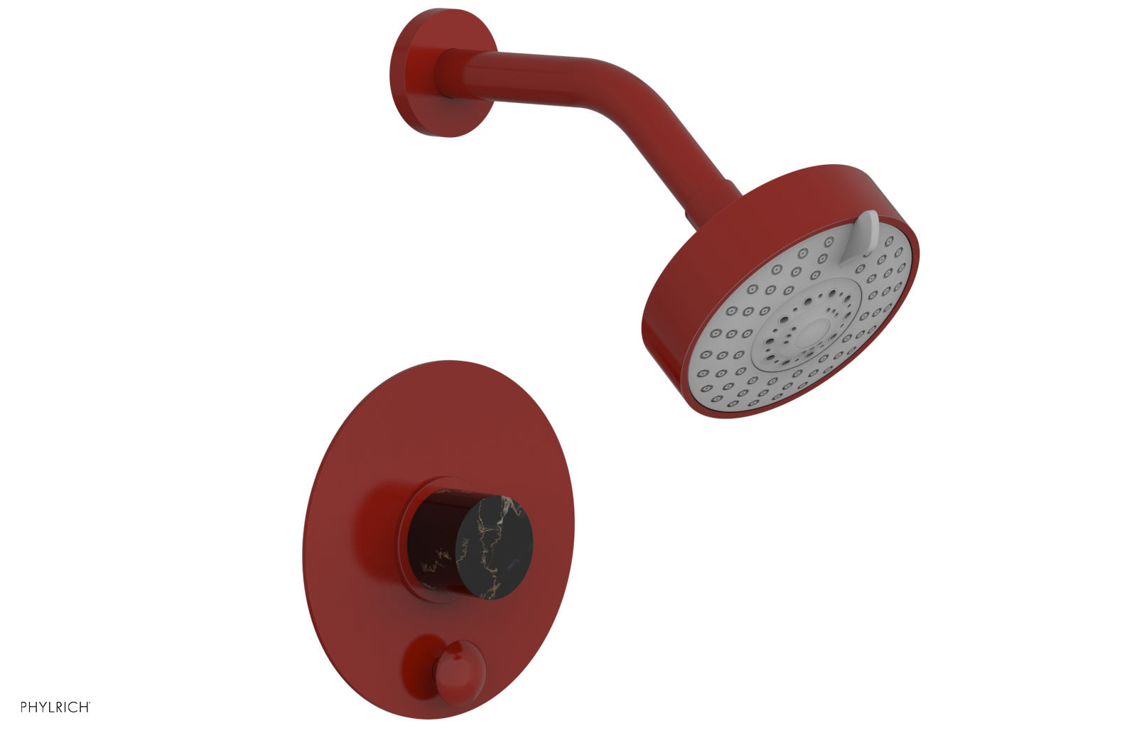 BASIC II Pressure Balance Shower and Diverter Set (Less Spout) 4-190