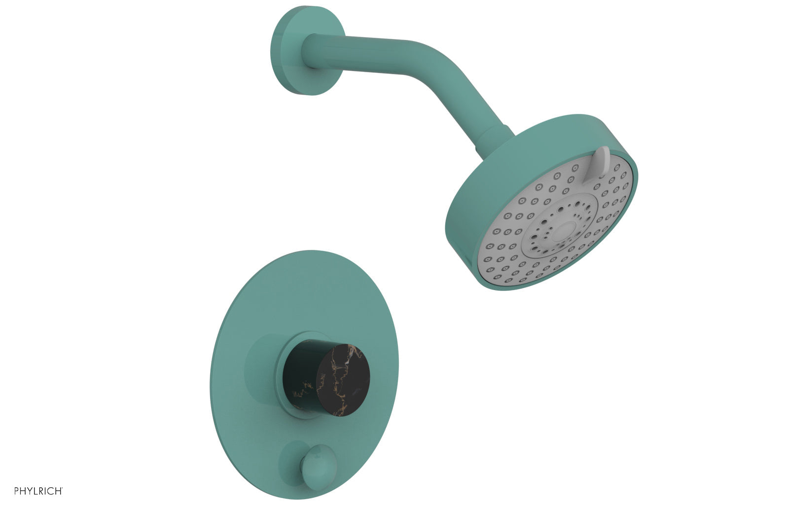 BASIC II Pressure Balance Shower and Diverter Set (Less Spout) 4-190