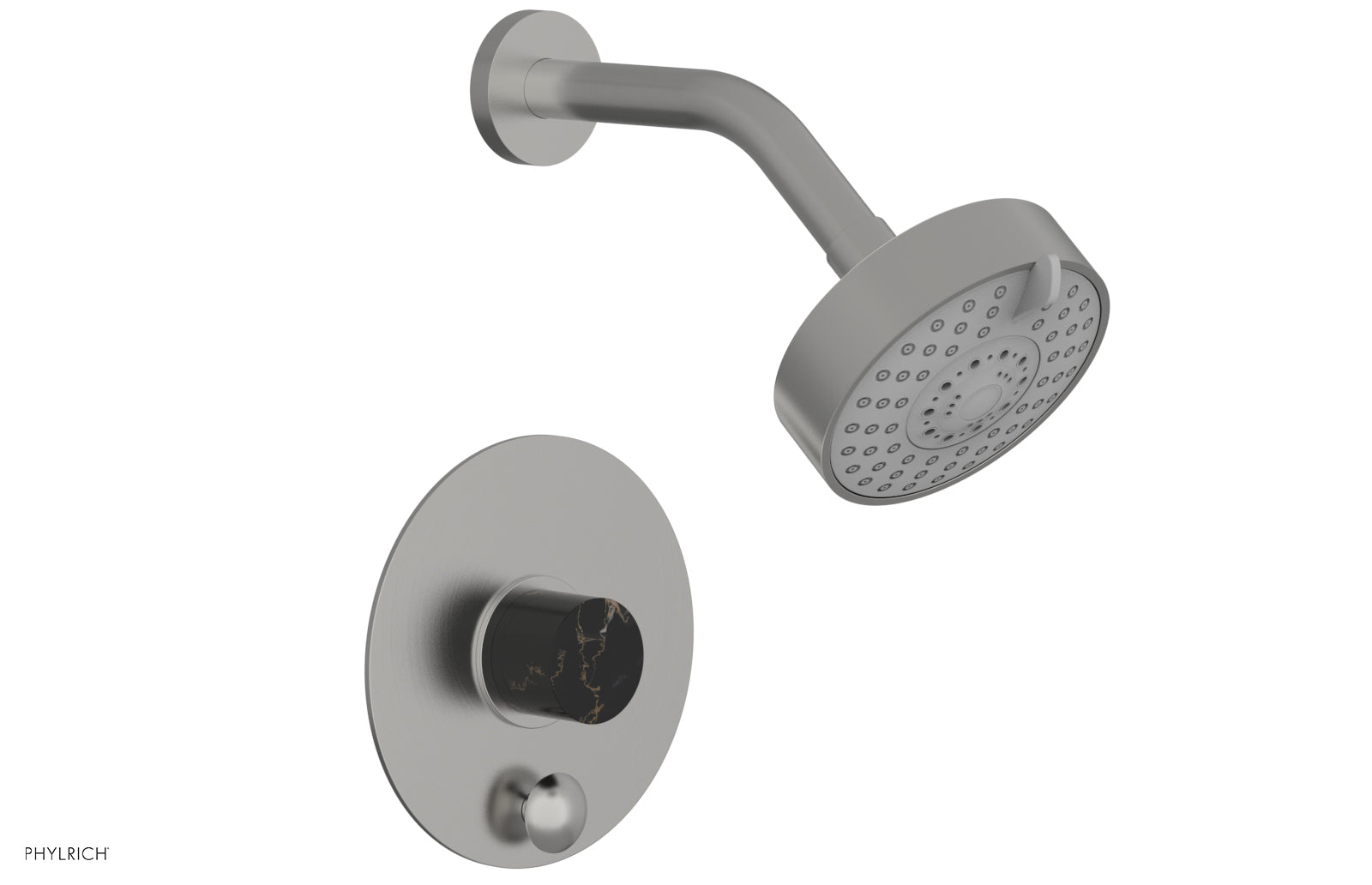 BASIC II Pressure Balance Shower and Diverter Set (Less Spout) 4-190