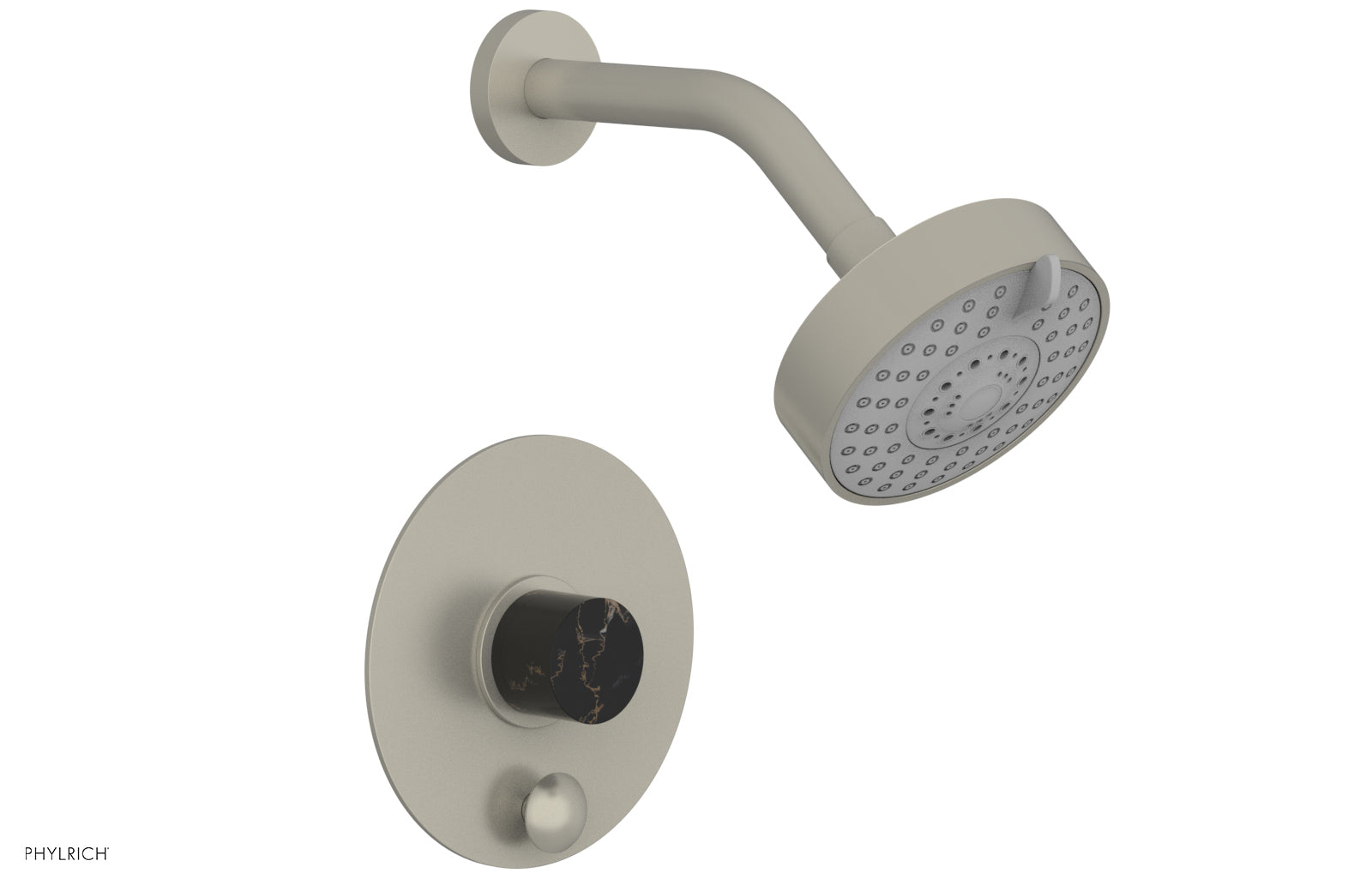 BASIC II Pressure Balance Shower and Diverter Set (Less Spout) 4-190