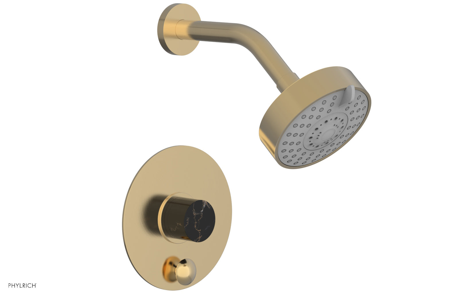 BASIC II Pressure Balance Shower and Diverter Set (Less Spout) 4-190