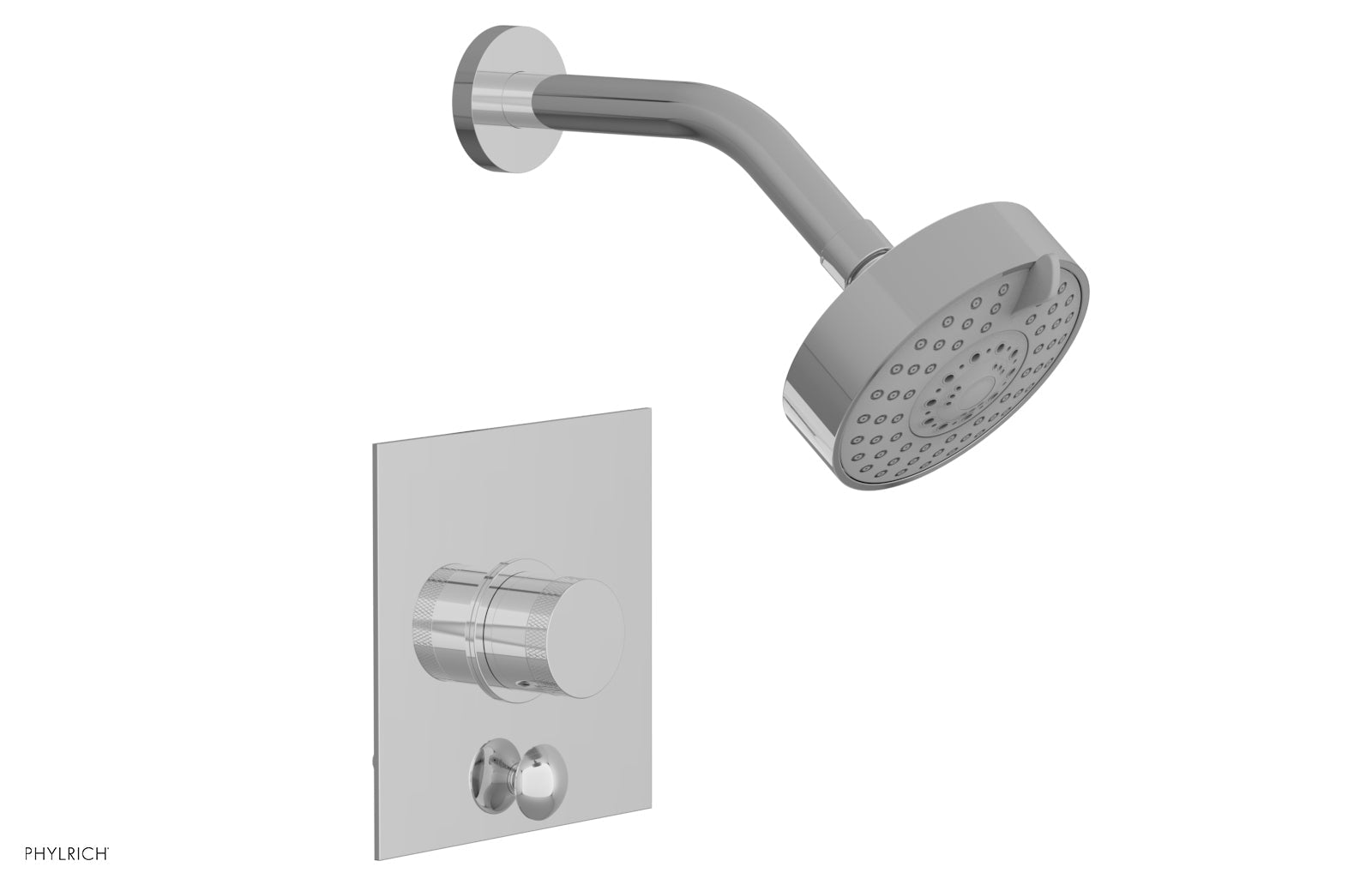 BASIC II Pressure Balance Shower and Diverter Set (Less Spout) 4-192