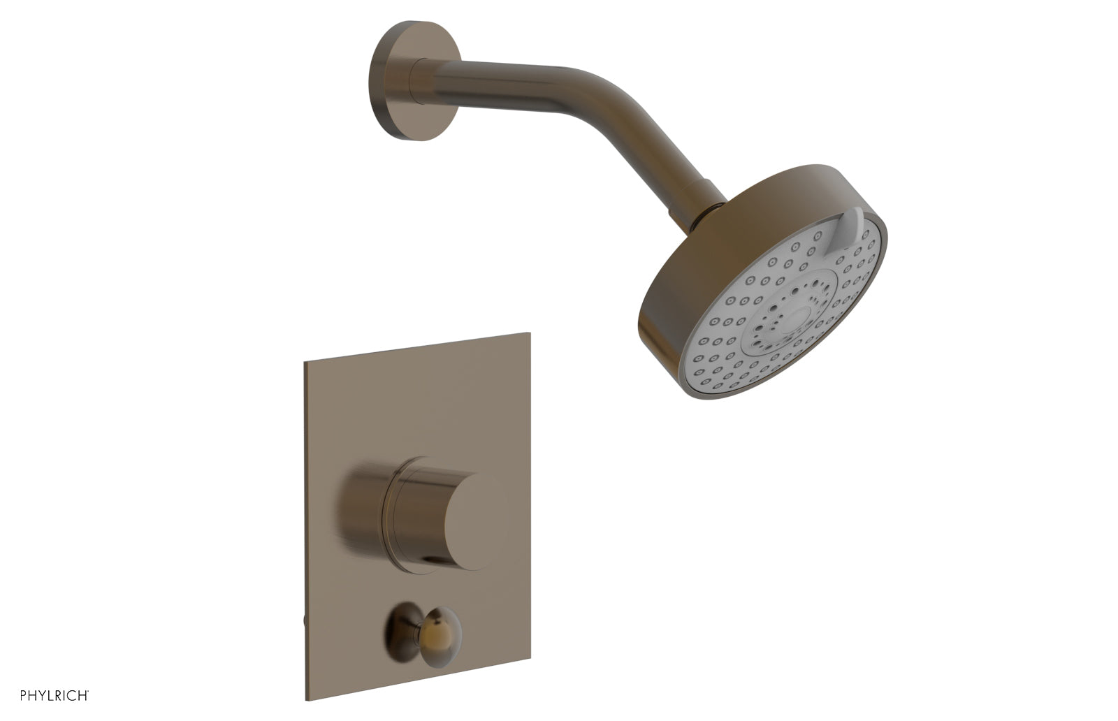 BASIC II Pressure Balance Shower and Diverter Set (Less Spout) 4-193