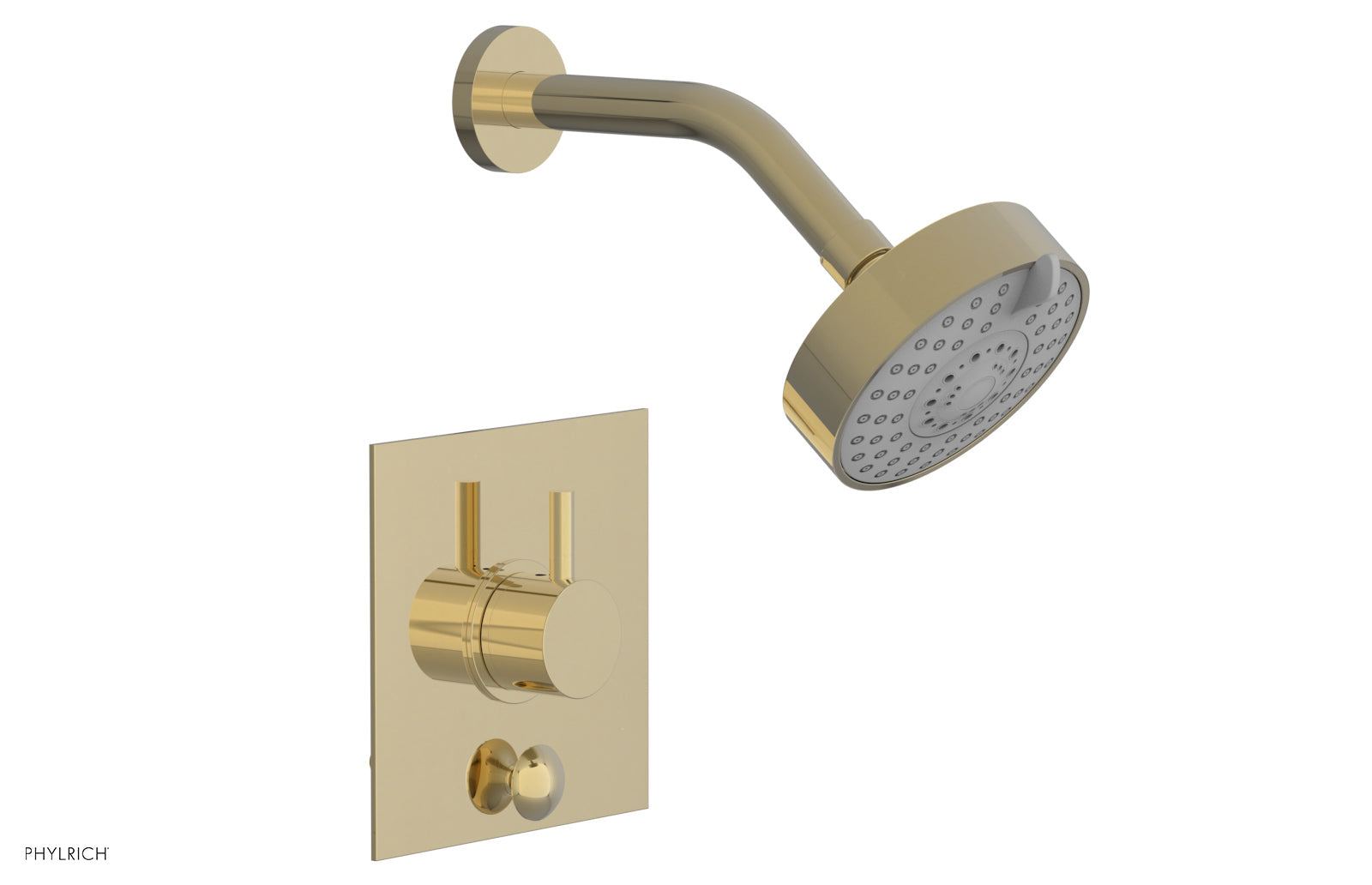 BASIC II Pressure Balance Shower and Diverter Set (Less Spout) 4-195