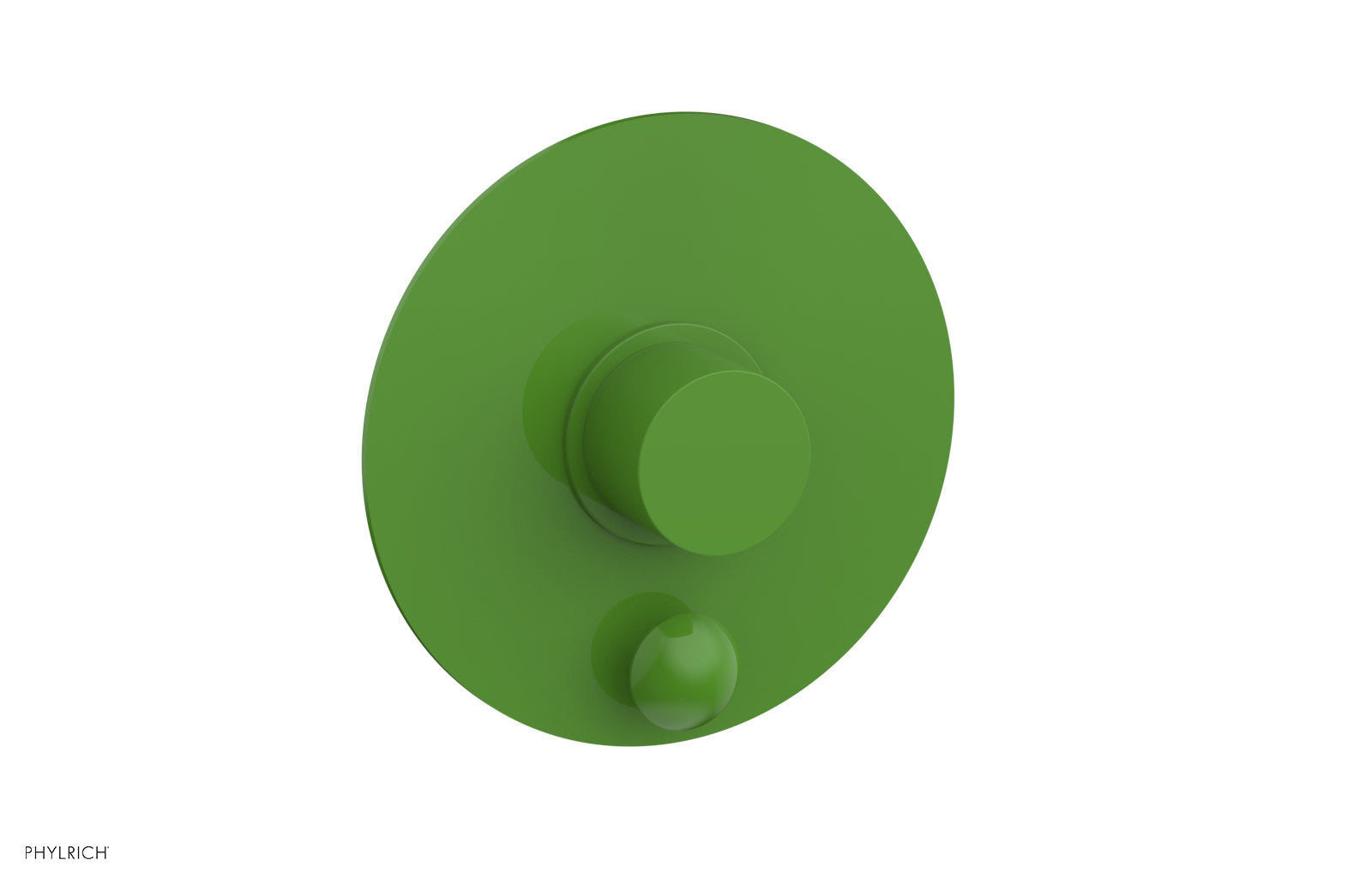 BASIC II Pressure Balance Shower Plate with Diverter and Handle Trim Set 4-197