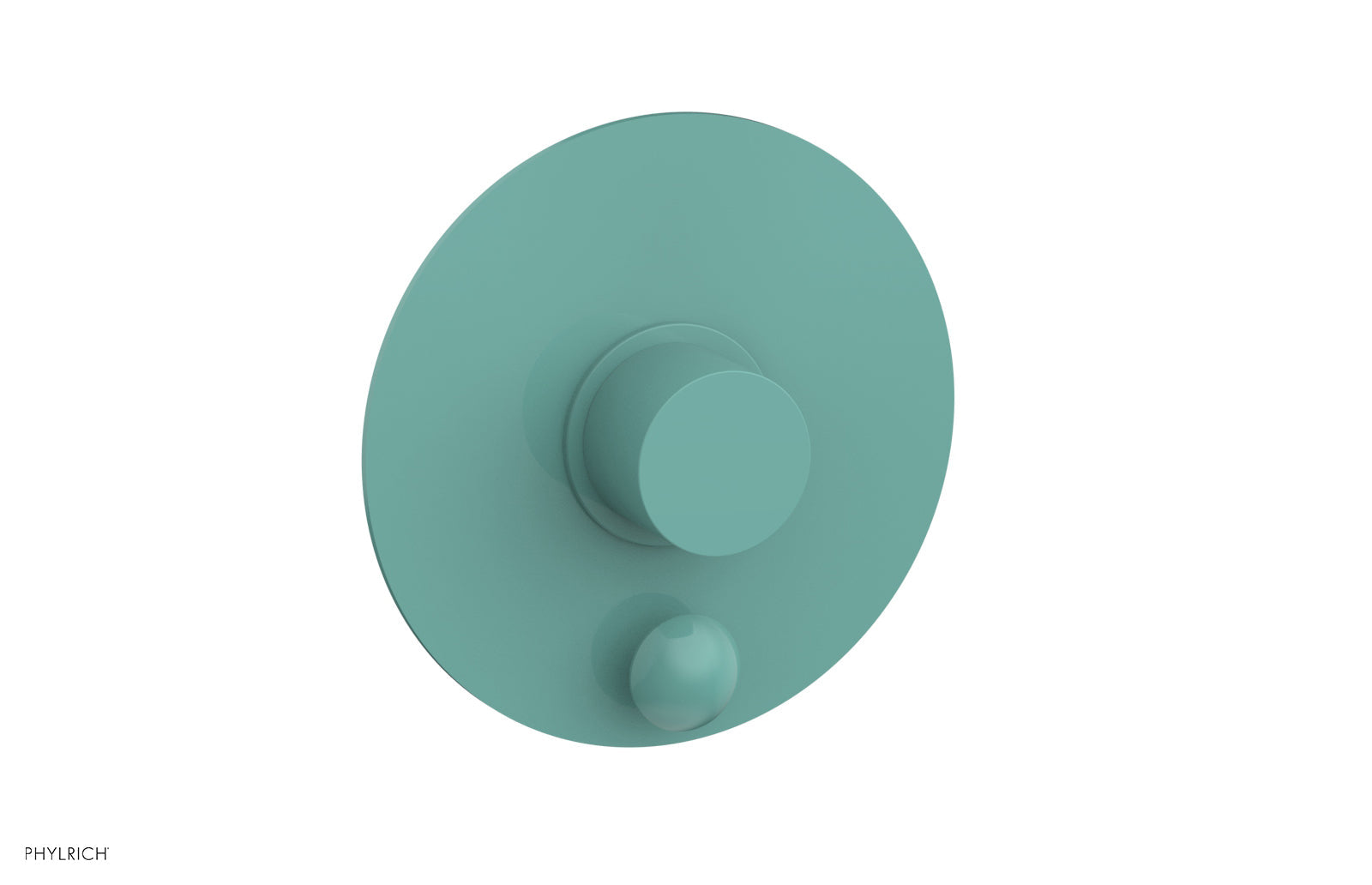 BASIC II Pressure Balance Shower Plate with Diverter and Handle Trim Set 4-197