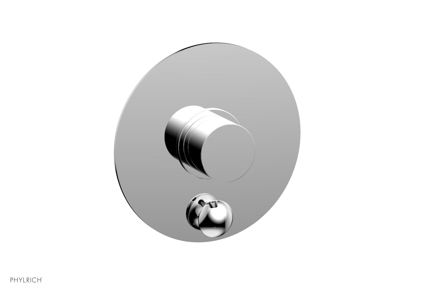 BASIC II Pressure Balance Shower Plate with Diverter and Handle Trim Set 4-197