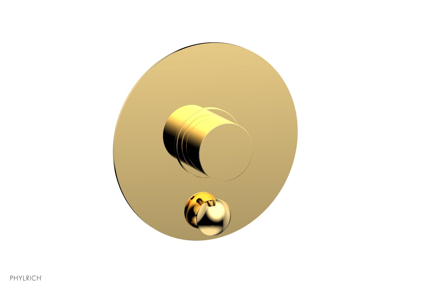 BASIC II Pressure Balance Shower Plate with Diverter and Handle Trim Set 4-197