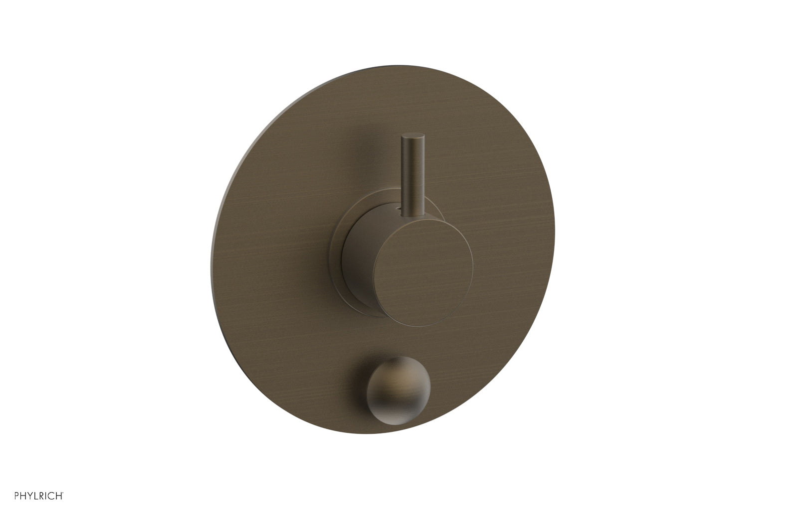 BASIC II Pressure Balance Shower Plate with Diverter and Handle Trim Set 4-199