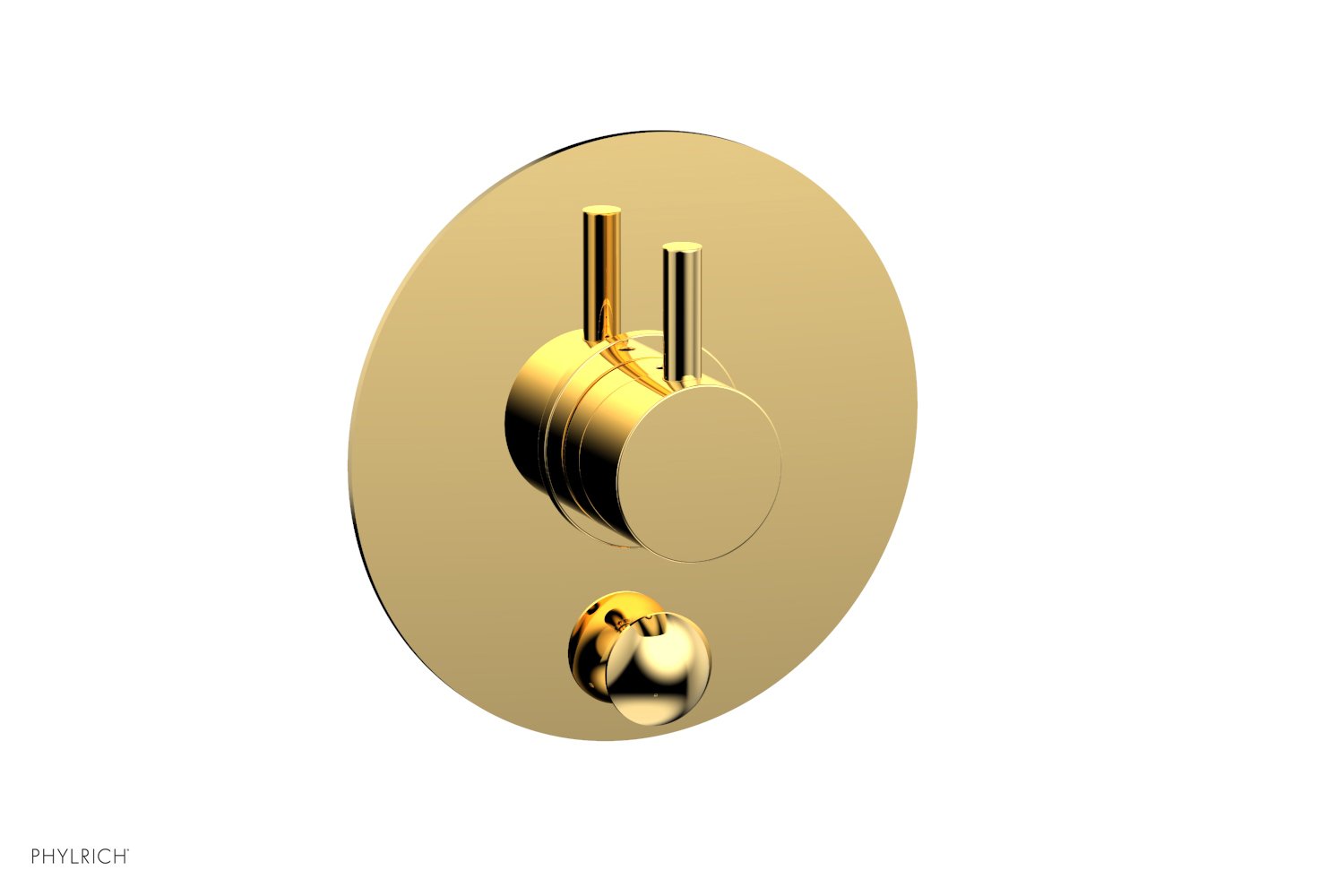 BASIC II Pressure Balance Shower Plate with Diverter and Handle Trim Set 4-199