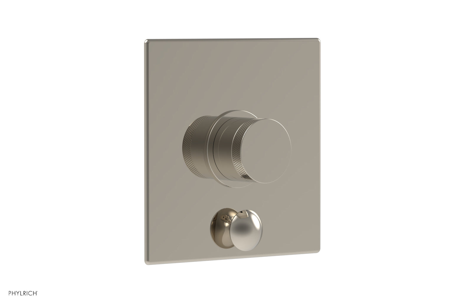 BASIC II Pressure Balance Shower Plate with Diverter and Handle Trim Set 4-200