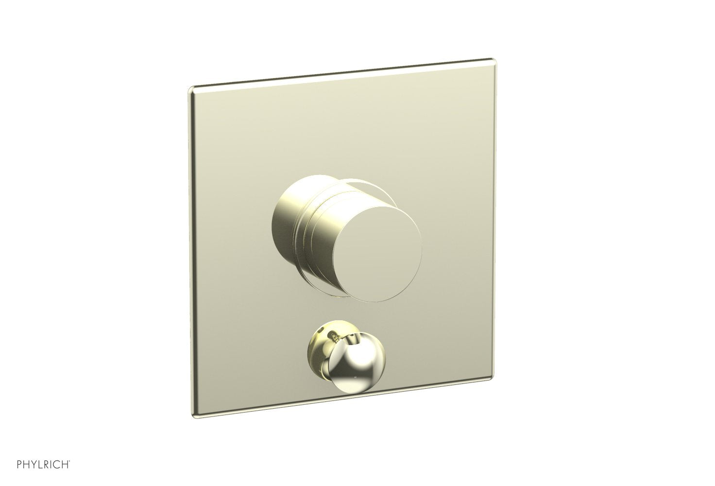 BASIC II Pressure Balance Shower Plate with Diverter and Handle Trim Set 4-201