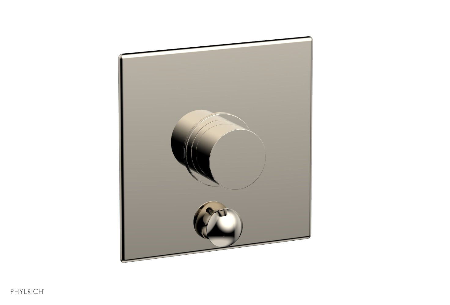 BASIC II Pressure Balance Shower Plate with Diverter and Handle Trim Set 4-201