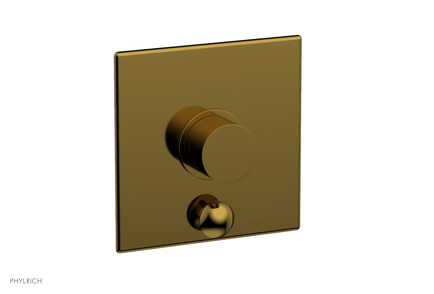 BASIC II Pressure Balance Shower Plate with Diverter and Handle Trim Set 4-201